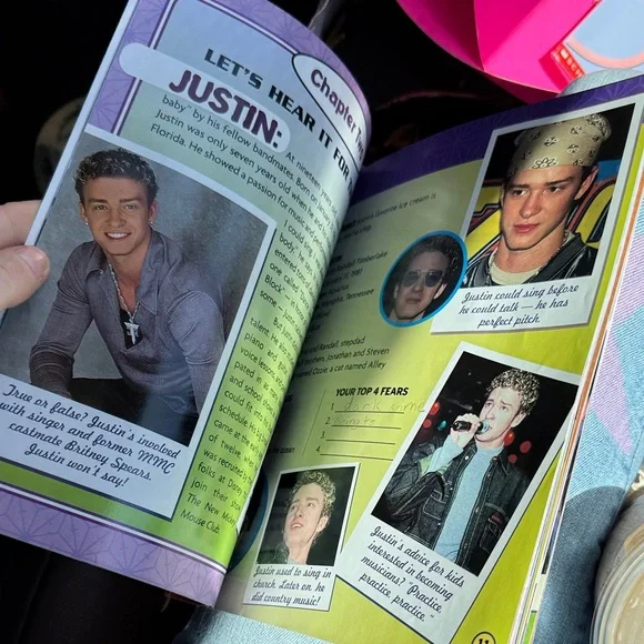 Scholastic 'nSync Now & Forever Red and Blue Cover - Picture 5 of 6